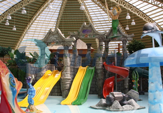Atlantis themed kids area
