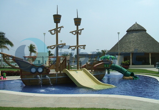 Pirate central themed slides
