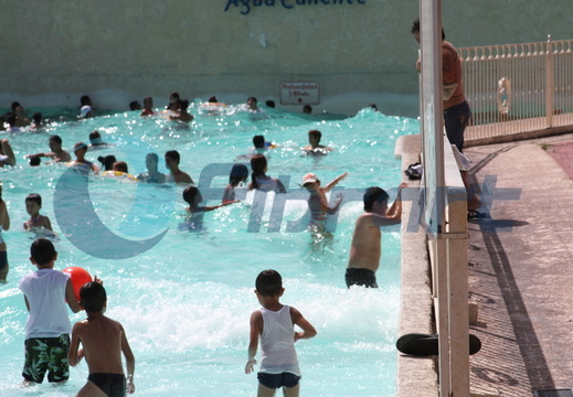 Wave pool attraction
