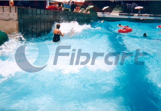 Wave pool in action
